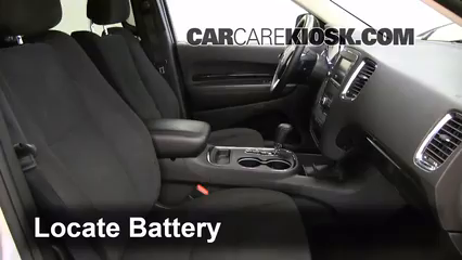 2011 Dodge Durango Crew 3.6L V6 FlexFuel Battery Replace